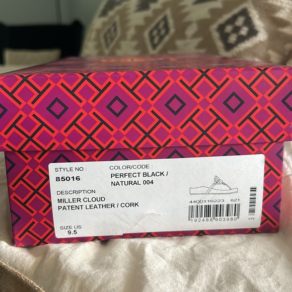 Tory Burch Miller Cloud Perfect black 9.5 - Picture 8 of 8